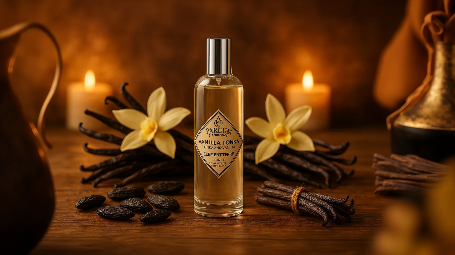 Parfum d’ambiance Vanille Fève Tonka 100ml en spray